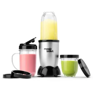 magic bullet mini blender, small, black, 11 piece set