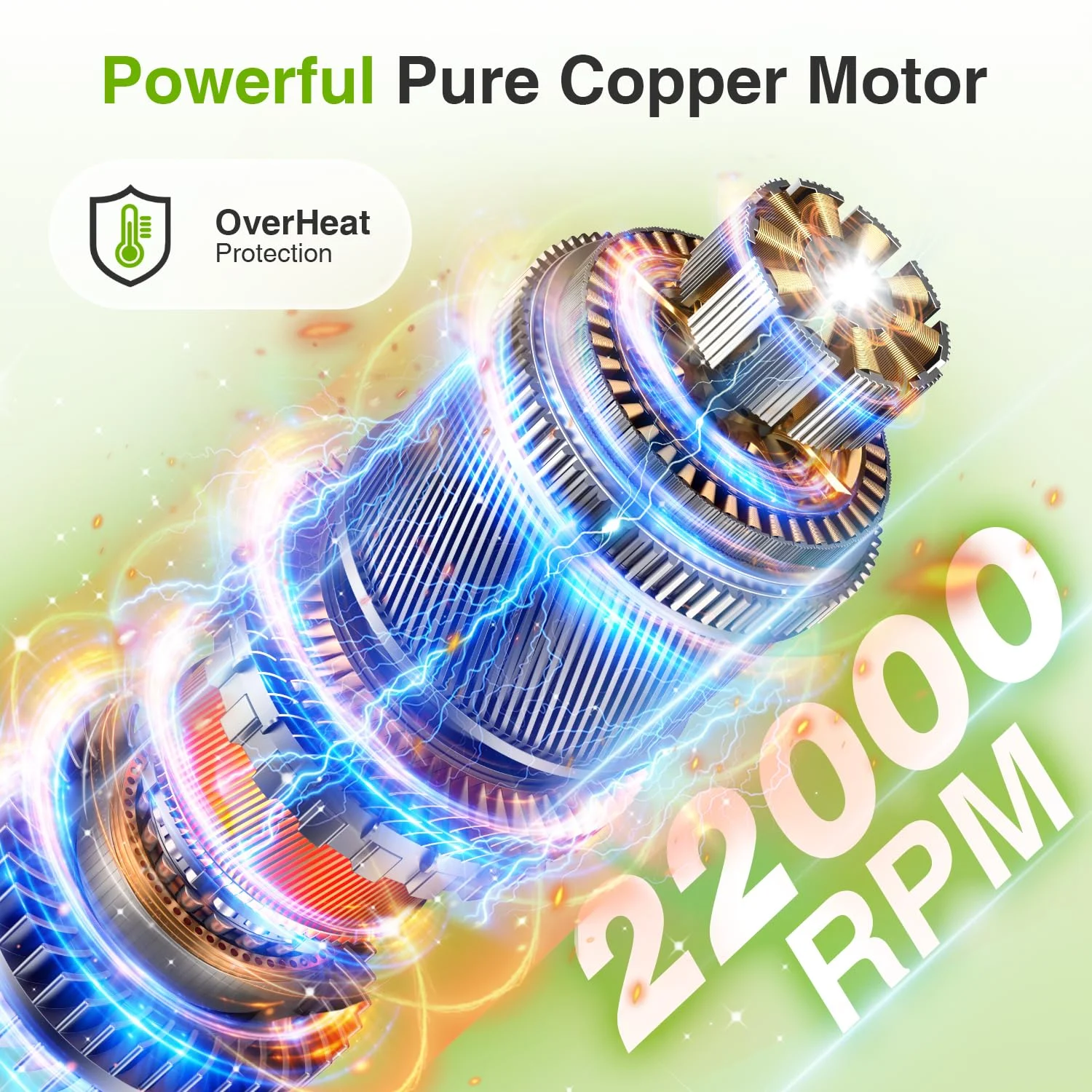 mini personal blender for shakes and smoothies with 3 * 22oz to go cups,22000 rpm smoothie maker